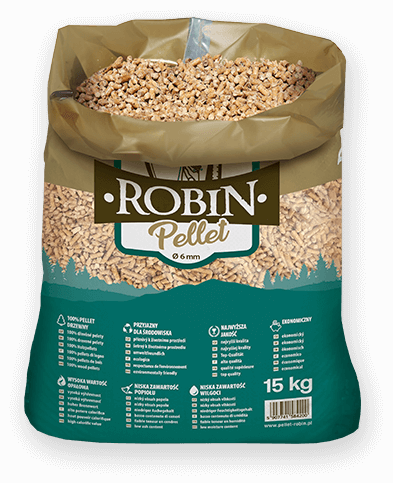 worek pelletu opałowego Robin do kupienia w Złotowie lub sklepie internetowym